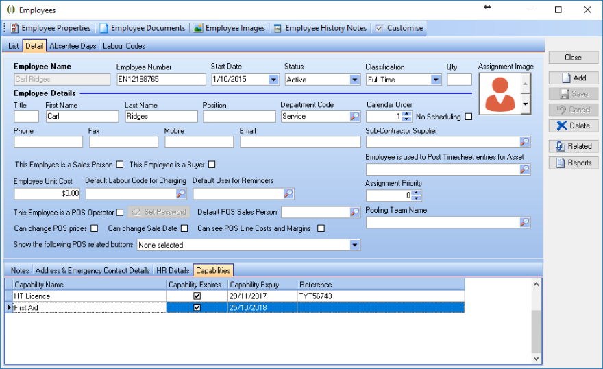 Ostendo Operations ERP Capabilities